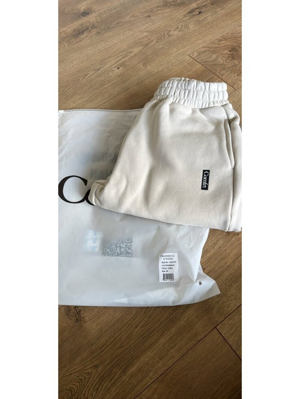 Cotton comfrt love affirmation pants